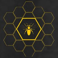 Bee Honeycomb Beekeeper Beekeeping 25L Jumbo Tote