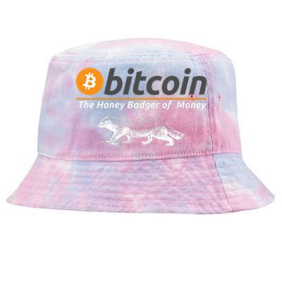 Bitcoin Honey Badger Of Money, Bitcoin Crypto, Bitcoin Blockchain Tie-Dyed Bucket Hat