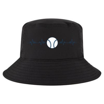 Baseball Heartbeat Cool Comfort Performance Bucket Hat