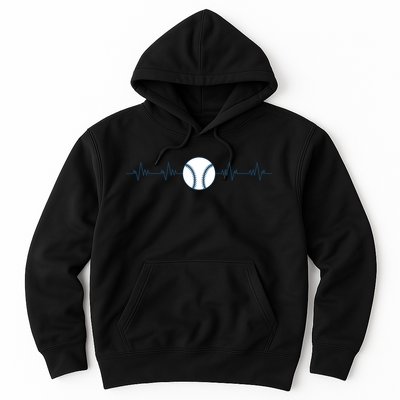 Baseball Heartbeat Hoodie