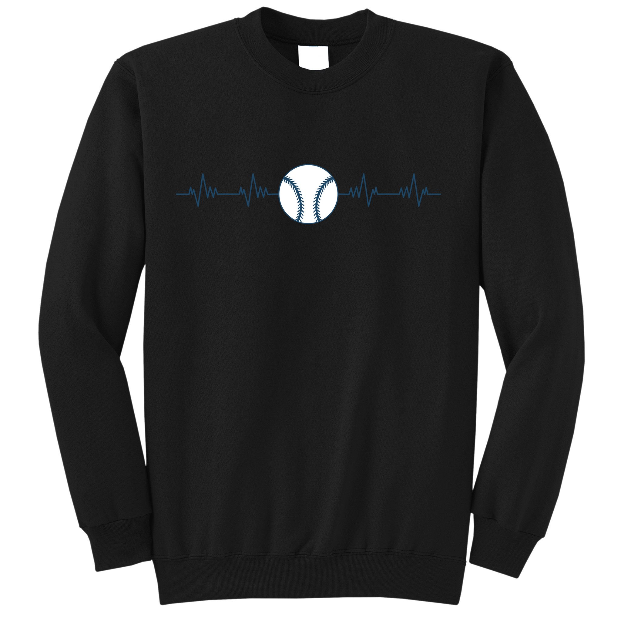 Baseball Heartbeat Sweatshirt