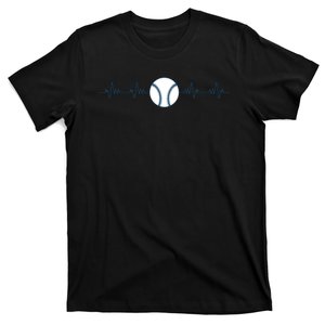 Baseball Heartbeat T-Shirt