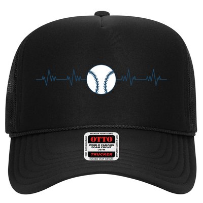 Baseball Heartbeat Hat