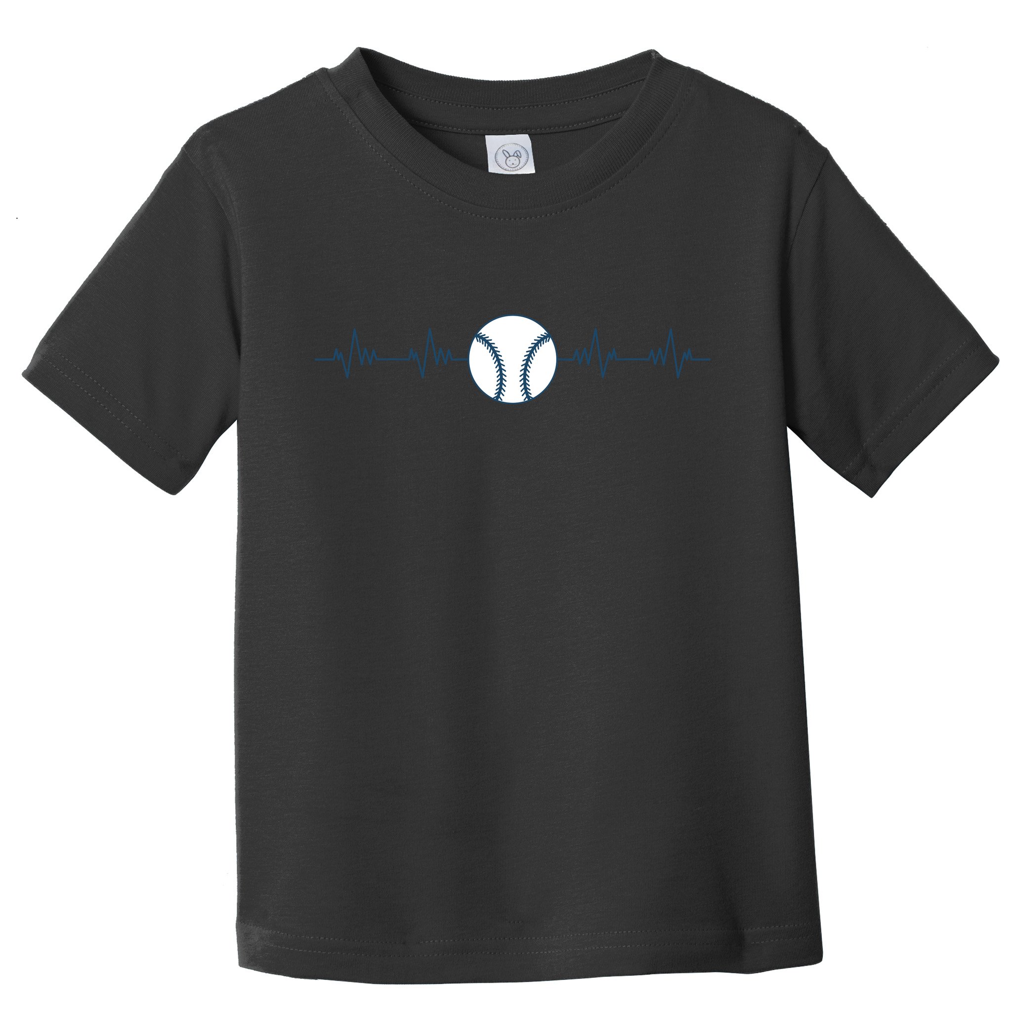 Baseball Heartbeat Toddler T-Shirt