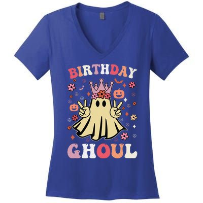 Birthday Halloween Women's V-Neck T-Shirt