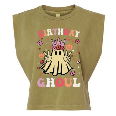 Birthday Halloween Garment-Dyed Women's Muscle Tee