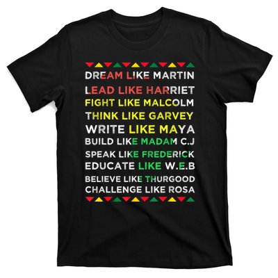 Black History Black History Month African American T-Shirt