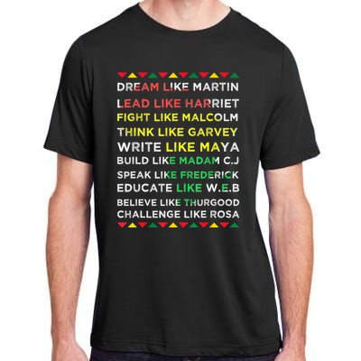 Black History Black History Month African American Adult ChromaSoft Performance T-Shirt