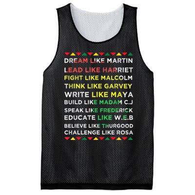 Black History Black History Month African American Mesh Reversible Basketball Jersey Tank