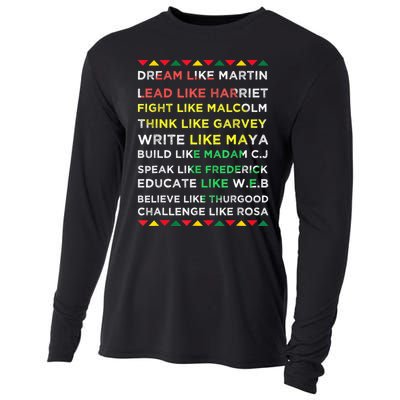 Black History Black History Month African American Cooling Performance Long Sleeve Crew