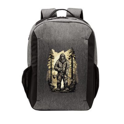 Bow Hunting Bigfoot Funny Bow Hunting Sasquatch Hunting Vector Backpack