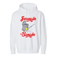 Bangin Houston Baseball Team Garment-Dyed Fleece Hoodie