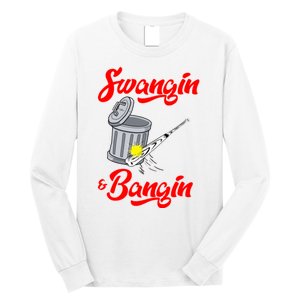 Bangin Houston Baseball Team Long Sleeve Shirt