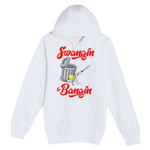 Bangin Houston Baseball Team Premium Pullover Hoodie