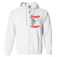 Bangin Houston Baseball Team Full Zip Hoodie