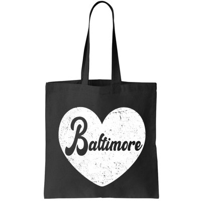 Baltimore Heart Baseball Sports Fan Bag