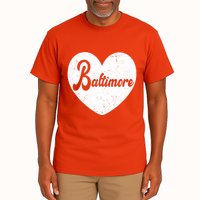 Baltimore Heart Baseball Sports Fan Tall T-Shirt