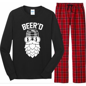 BeerD Hop Beard For Beer Ers Costume Cool Gift Long Sleeve Pajama Set