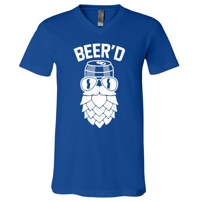 BeerD Hop Beard For Beer Ers Costume Cool Gift V-Neck T-Shirt