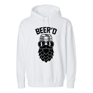 BeerD Hop Beard For Beer Ers Costume Cool Gift Garment-Dyed Fleece Hoodie