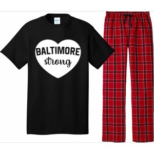 Baltimore Heart Baltimore Bridge Heart Baltimore Strong Pajama Set