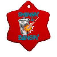 Bangin Houston Baseball Team Ceramic Star Ornament