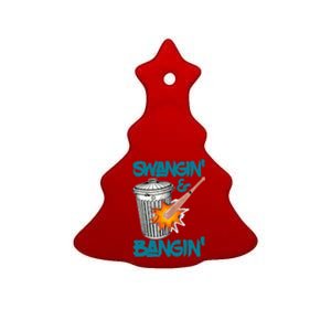 Bangin Houston Baseball Team Ceramic Tree Ornament