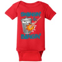 Bangin Houston Baseball Team Baby Bodysuit