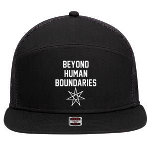 Beyond Human Boundaries Alter Kin Otherkin Therian 7 Panel Mesh Trucker Snapback Hat