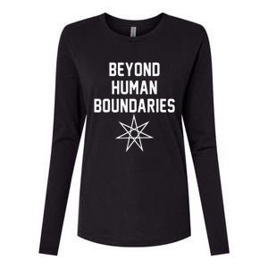 Beyond Human Boundaries Alter Kin Otherkin Therian Womens Cotton Relaxed Long Sleeve T-Shirt