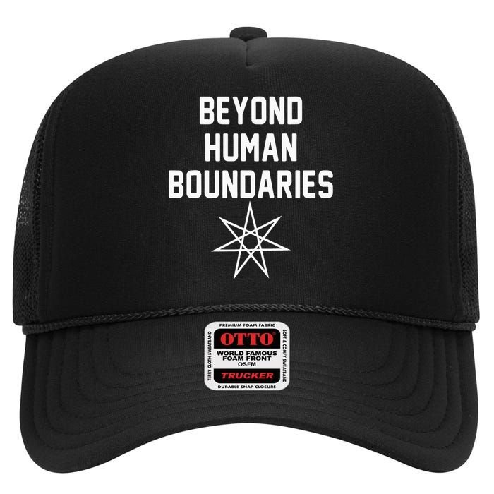 Beyond Human Boundaries Alter Kin Otherkin Therian High Crown Mesh Back Trucker Hat