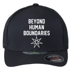 Beyond Human Boundaries Alter Kin Otherkin Therian Flexfit Unipanel Trucker Cap