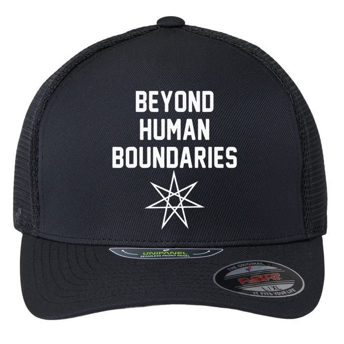 Beyond Human Boundaries Alter Kin Otherkin Therian Flexfit Unipanel Trucker Cap