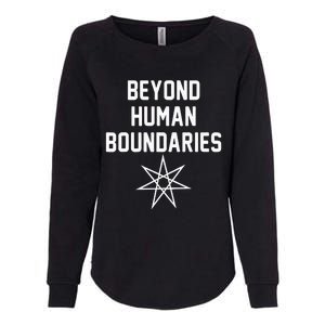 Beyond Human Boundaries Alter Kin Otherkin Therian Womens California Wash Sweatshirt