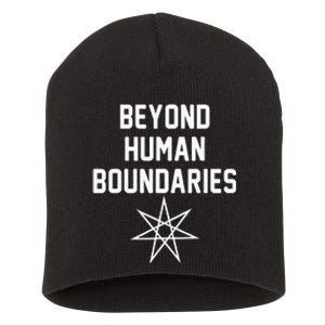 Beyond Human Boundaries Alter Kin Otherkin Therian Short Acrylic Beanie