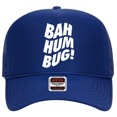 Bah Humbug High Crown Mesh Back Trucker Hat