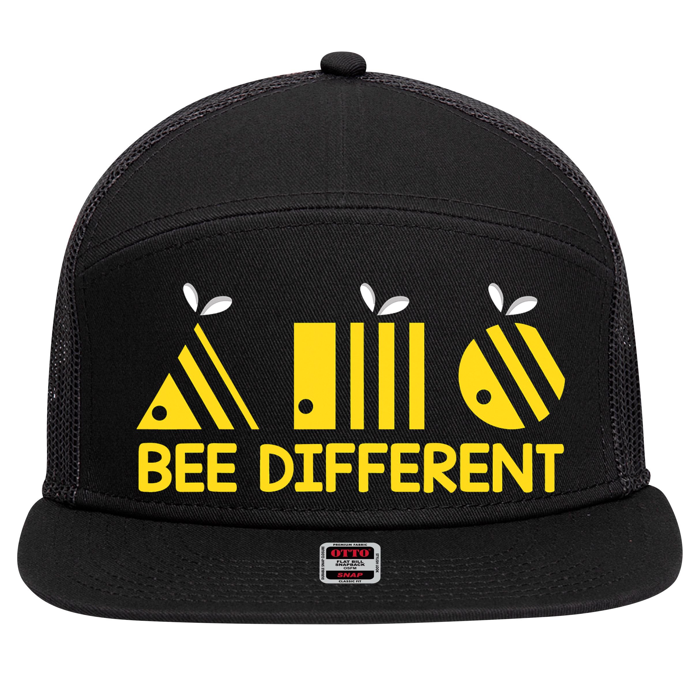 Beekeeping Honey Bees Emancipation  Gift 7 Panel Mesh Trucker Snapback Hat