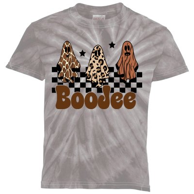 BooJee Halloween Bougie Ghost Funny Kids Tie-Dye T-Shirt