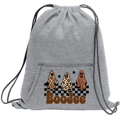 BooJee Halloween Bougie Ghost Funny Sweatshirt Cinch Pack Bag