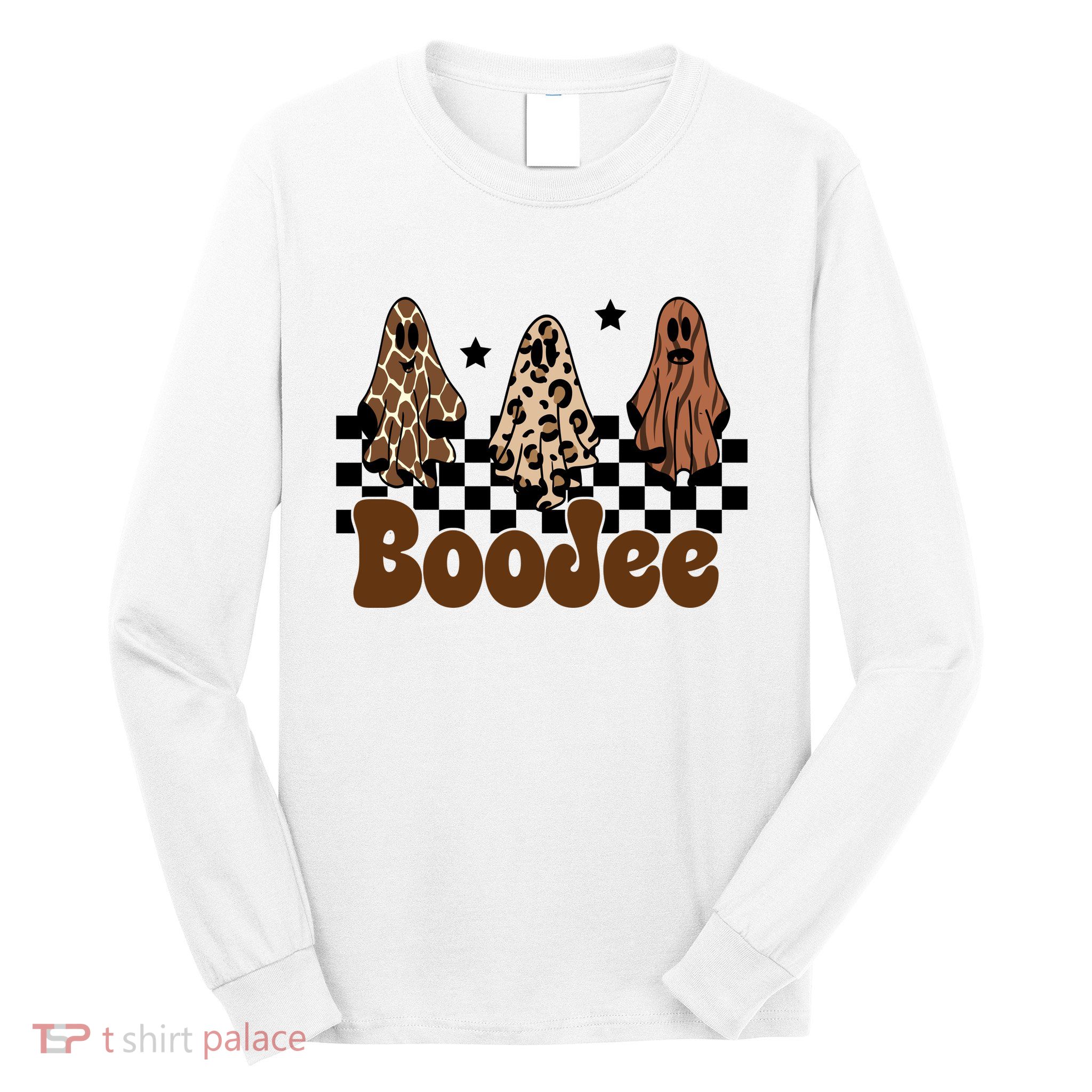 BooJee Halloween Bougie Ghost Funny Long Sleeve Shirt