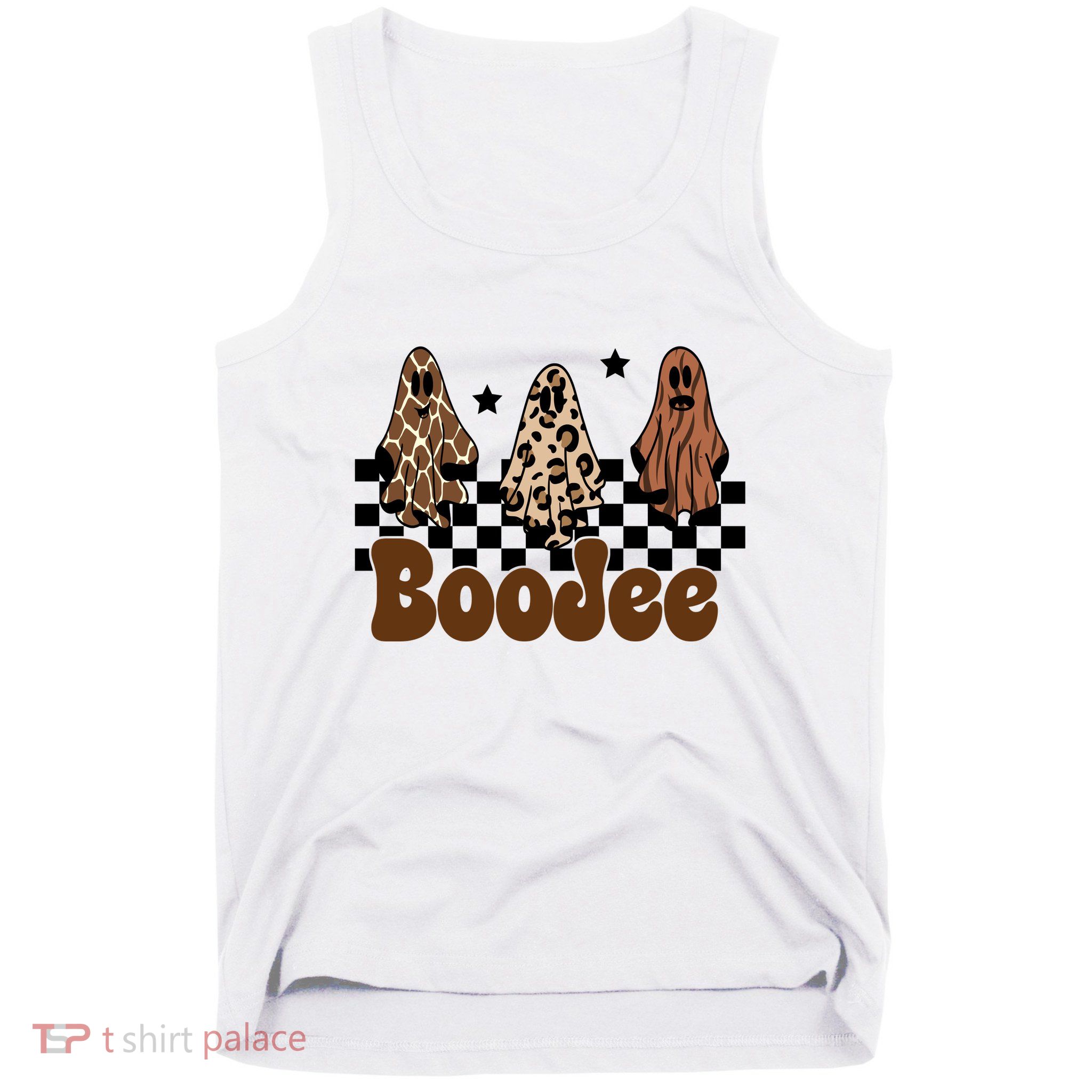 BooJee Halloween Bougie Ghost Funny Tank Top