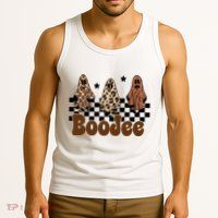 BooJee Halloween Bougie Ghost Funny Tank Top