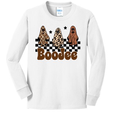 BooJee Halloween Bougie Ghost Funny Kids Long Sleeve Shirt