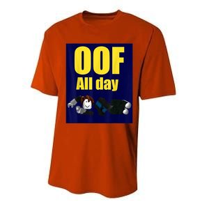 Bacon Hair Boy Oof All Day Design For Pc Vr &Amp; Video Gamers Performance Sprint T-Shirt