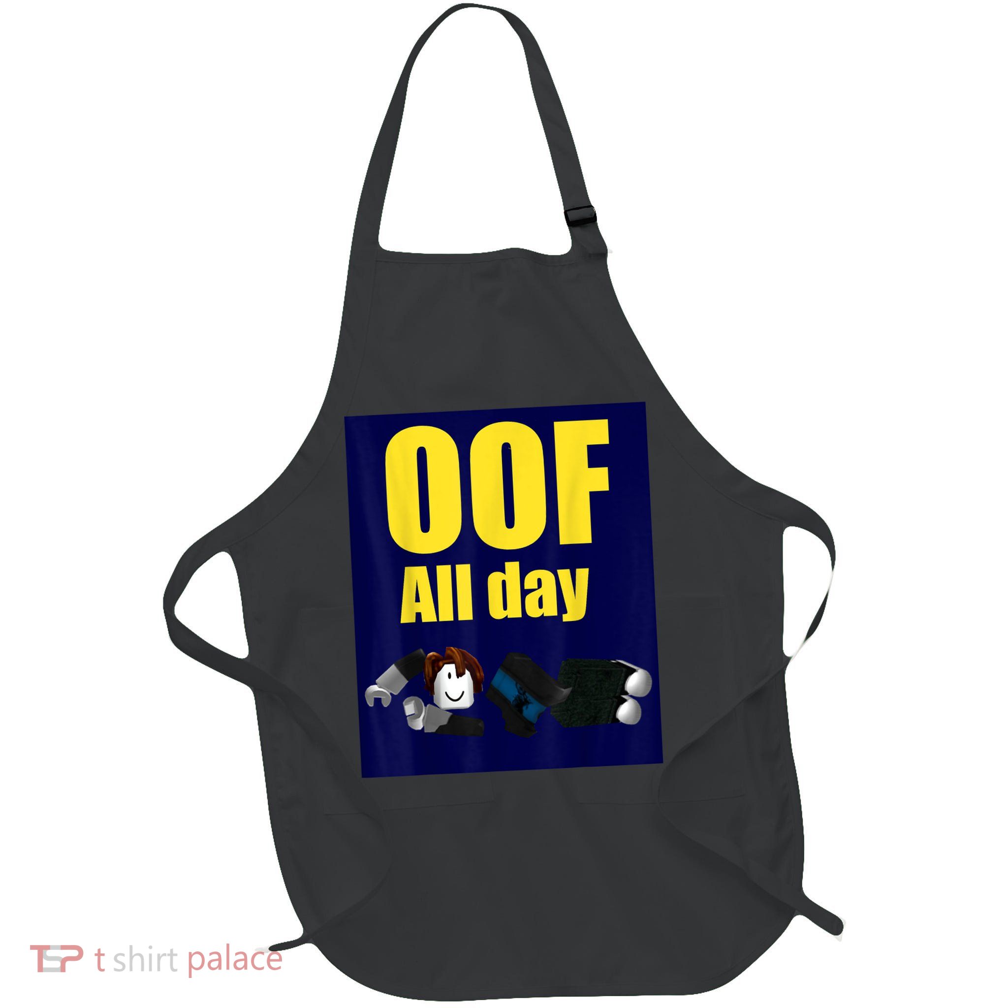 Bacon Hair Boy Oof All Day Design For Pc Vr &Amp; Video Gamers Apron