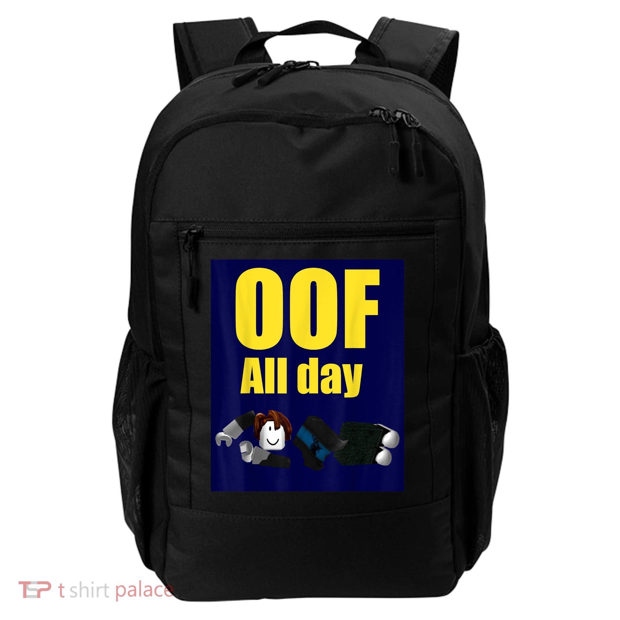 Bacon Hair Boy Oof All Day Design For Pc Vr &Amp; Video Gamers Backpack