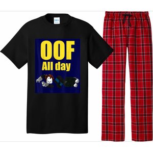 Bacon Hair Boy Oof All Day Design For Pc Vr &Amp; Video Gamers Pajama Set