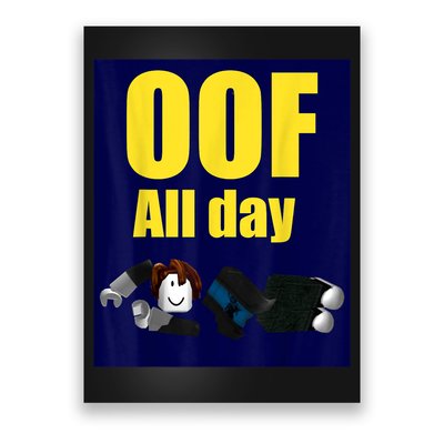 Bacon Hair Boy Oof All Day Design For Pc Vr &Amp; Video Gamers Poster