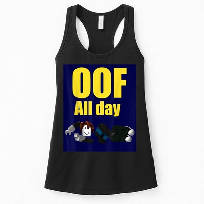 Bacon Hair Boy Oof All Day Design For Pc Vr &Amp; Video Gamers Womens Tank Top