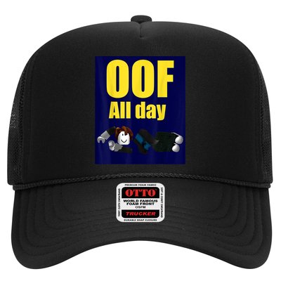 Bacon Hair Boy Oof All Day Design For Pc Vr &Amp; Video Gamers Trucker Hat